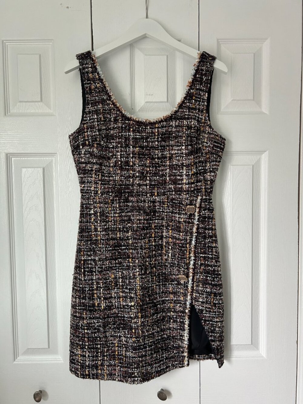 JL Luxe Tweed Mini Dress